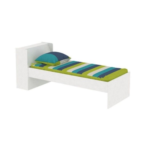 CAMA BAU LARISSA S/CAMA AUXILIAR - BRANCO PG 111