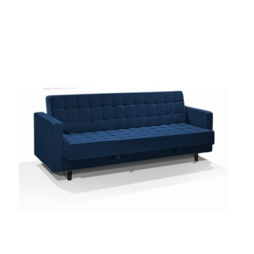 SOFA CAMA BENNET 210M AZUL MARINHO 1058