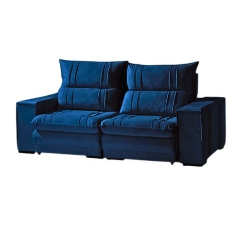 SOFA ALBANY AZUL 407 2,50M RETRATIL RECLINAVEL