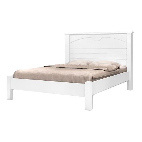 CAMA CASAL ARGELIA (LION) - BRANCO - PG 105
