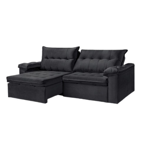SOFA TOCANTINS GRAFITE 09 230M RETRATIL RECLINAVEL